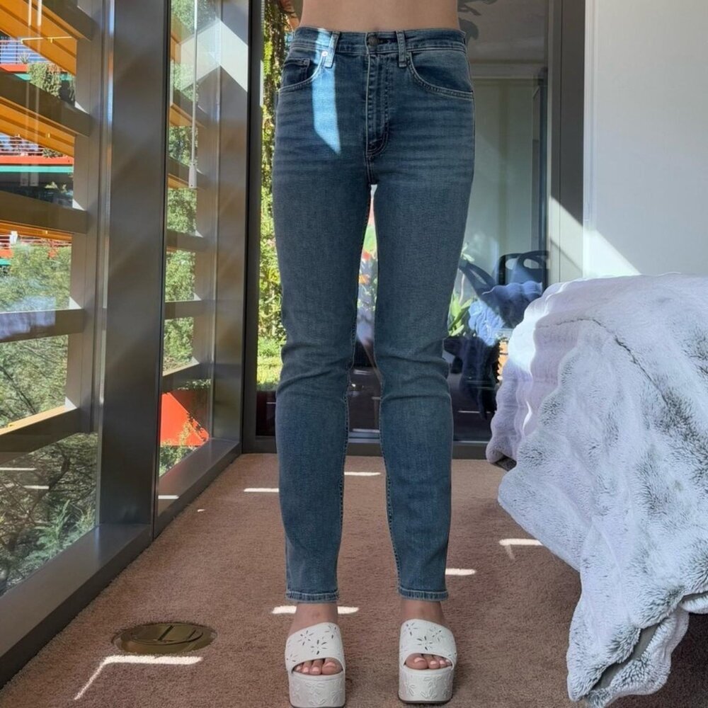 rag & bone High Rise Women Jeans Wren size 28 full length